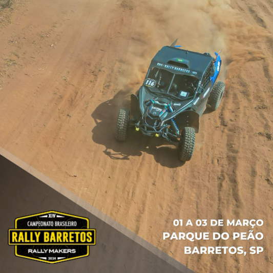 A adrenalina do Campeonato Brasileiro está de volta: Rally de Barretos 2024!