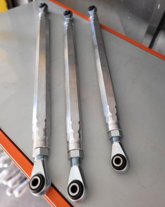 BARRA TRASEIRA REFORÇADA UTV X3 EM ALUMÍNIO - INFERIOR SEM REGULAGEM - unidade