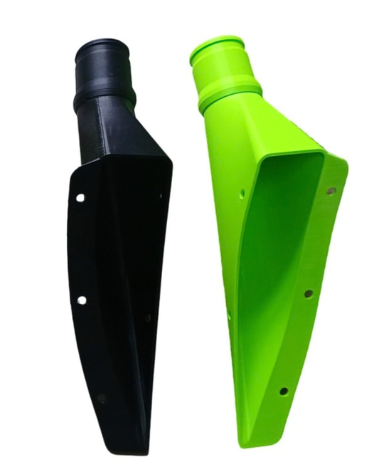 SCOOP LATERAL INFERIOR PARA MAVERICK R (O PAR) - SAÍDA DE MANGUEIRA 2''