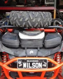 SUPORTE DE ESTEPE MODELO RETO UTV MAVERICK X3