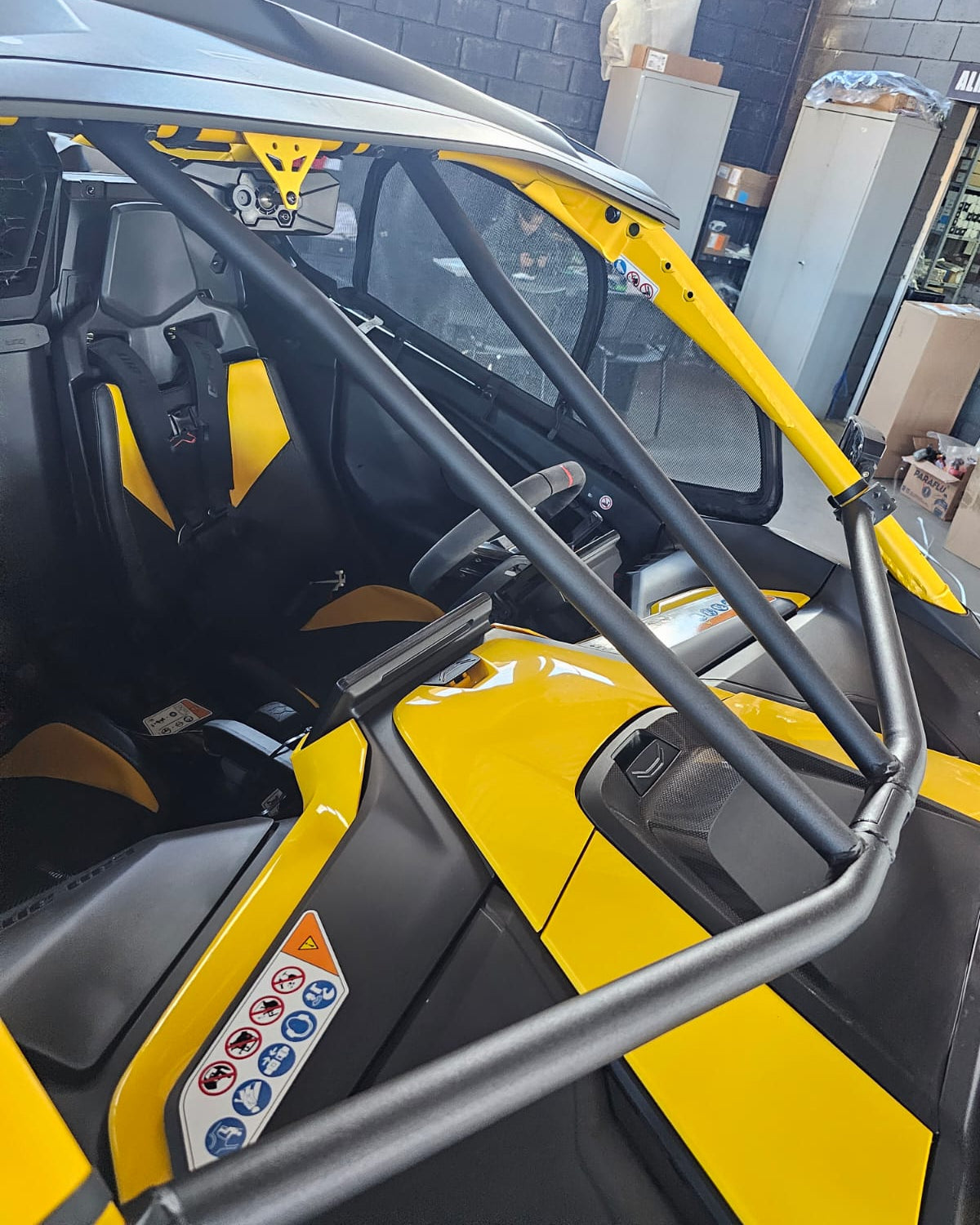 BARRA ANTI-INTRUSÃO UTV MAVERICK R