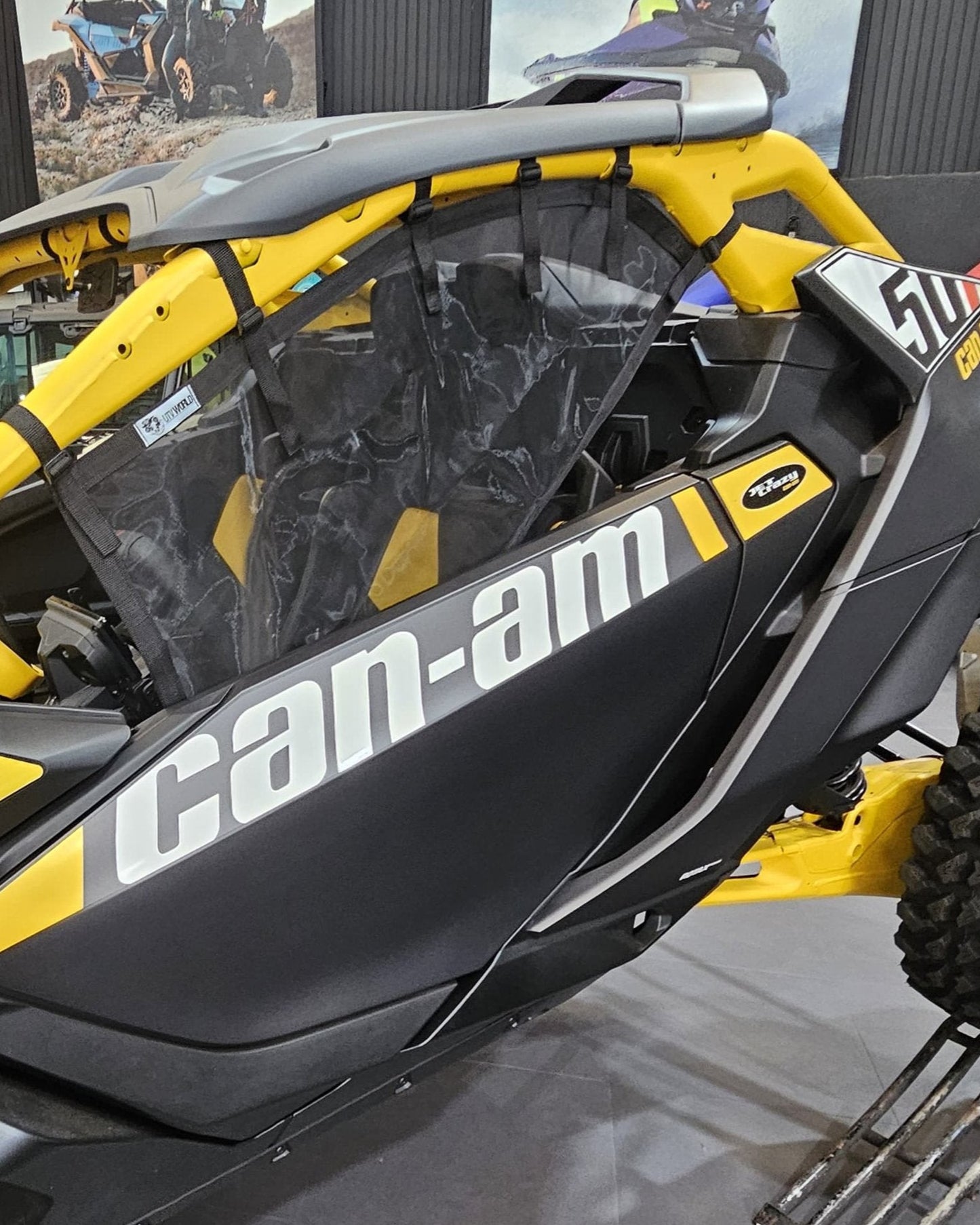 TELA DE PORTA PARA CAN-AM MAVERICK R