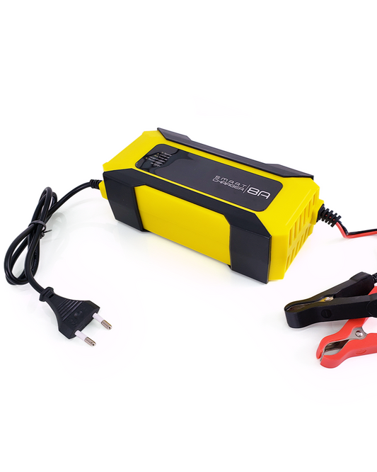 CARREGADOR DE BATERIA AUTOMOTIVO SMART CHARGER 8AH BIVOLT 12V 120W