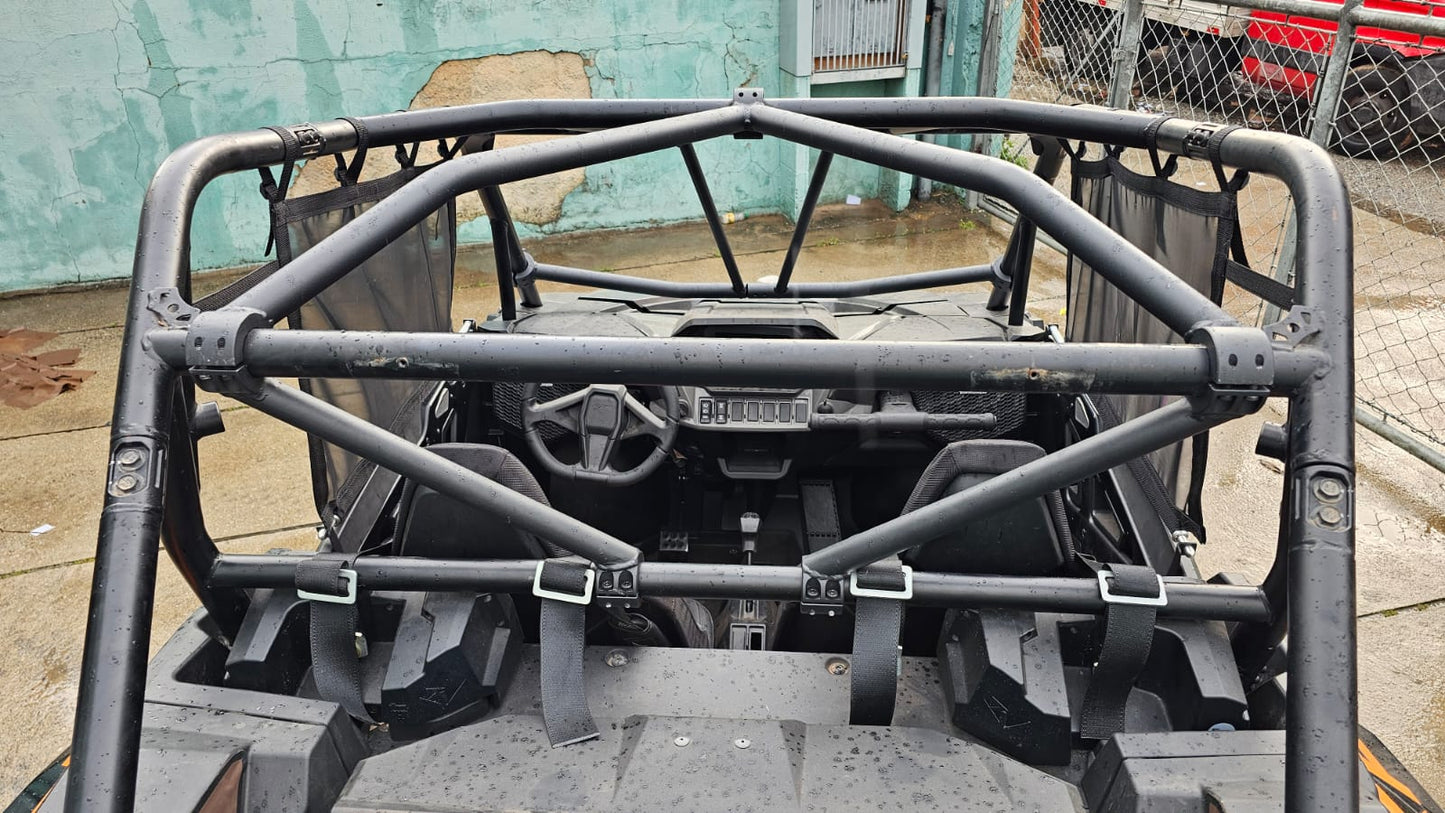 REFORÇO DE GAIOLA "V" DO TETO E TRASEIRO PARA UTV XP1000 ULTIMATE 2023+