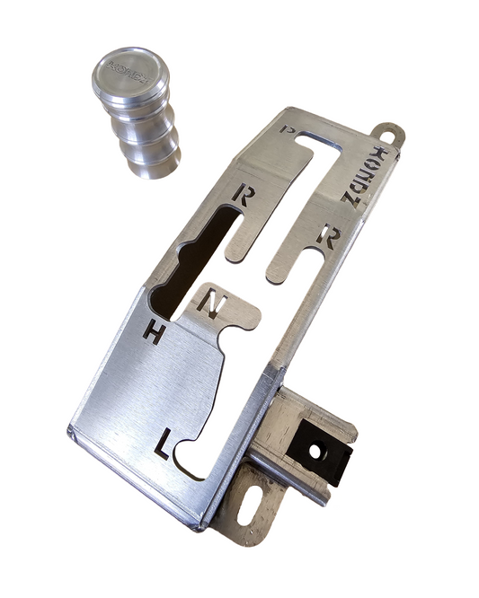 SHIFT PLATE RACING EM ALUMÍNIO POLIDO MAVERICK X3