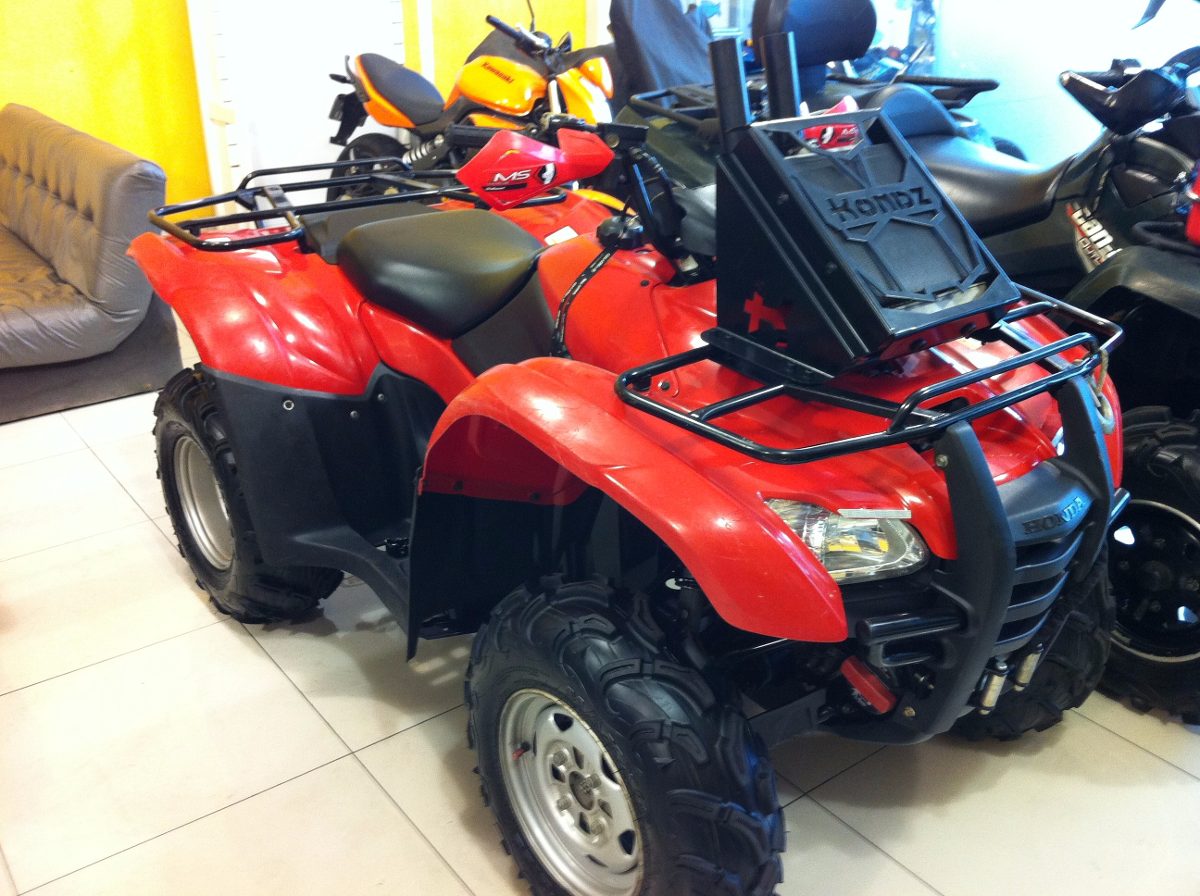 SUPORTE DE RADIADOR HONDA FOURTRAX 420 ATÉ 2013