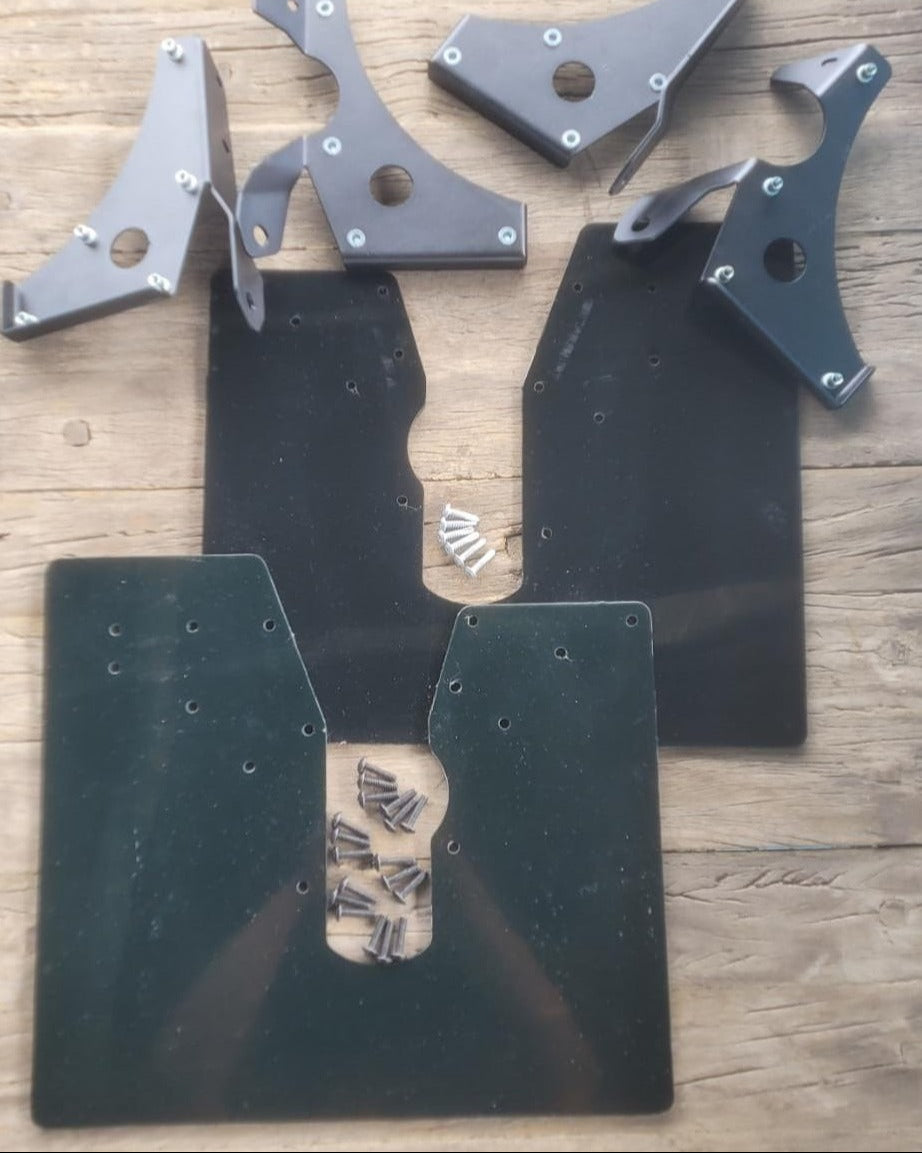 PARA-BARRO LAMEIRAS TRASEIRAS POLARIS PRO S / TURBO R (O PAR)