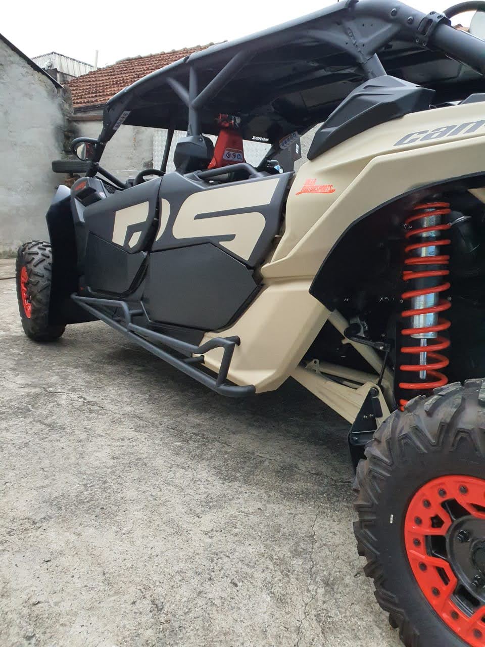 ROCKSLIDER/ESTRIBOS MAVERICK X3 MAX (4 LUGARES)