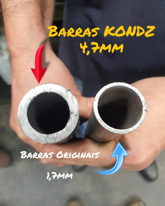 BARRA TRASEIRA REFORÇADA UTV X3 - CENTRAL COM REGULAGEM - unidade