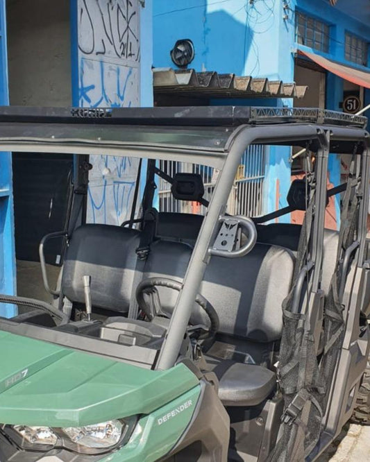 TETO DE ALUMÍNIO UTV DEFENDER MAX - 6 LUGARES