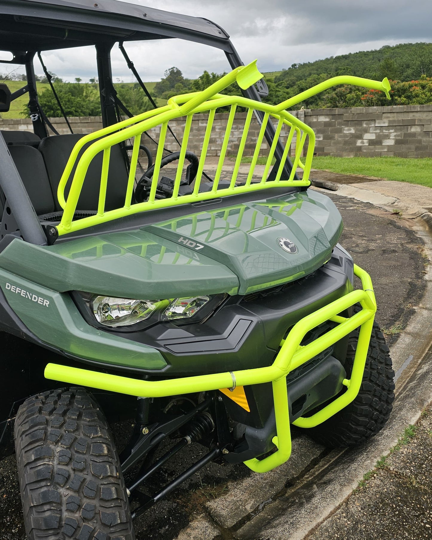 BAGAGEIRO DIANTEIRO UTV CAN-AM DEFENDER