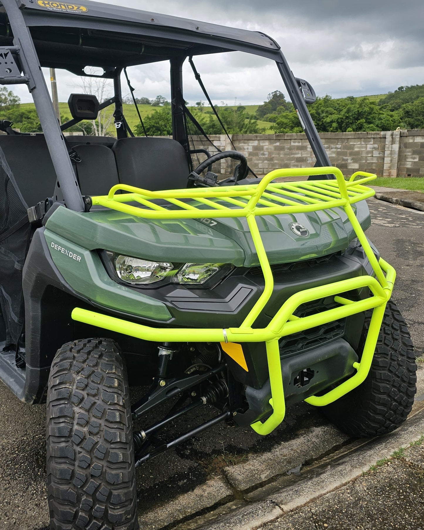 BAGAGEIRO DIANTEIRO UTV CAN-AM DEFENDER