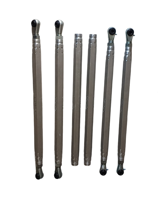 KIT BARRAS TRASEIRAS REFORÇADAS EM ALUMÍNIO UTV MAVERICK R