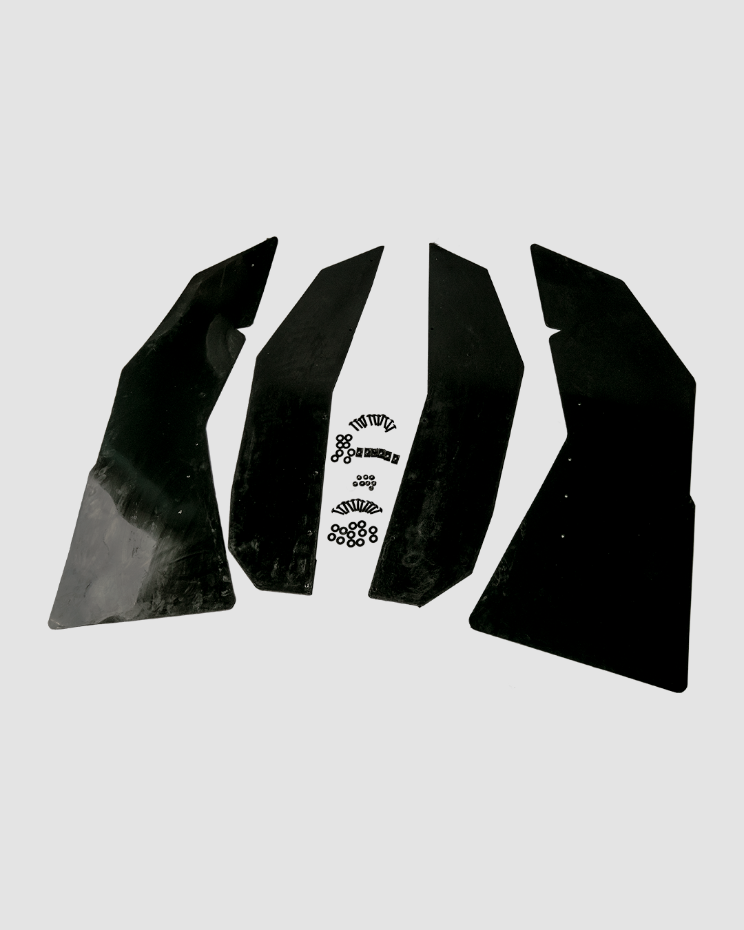 KIT ALARGADOR DE PARA-LAMA DIANT/TRAS EM PU FLEXÍVEL (4 PÇS)