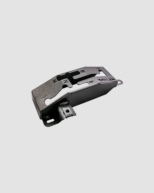 KIT EM AÇO SHIFT PLATE TRILHA + MANOPLA DE CÂMBIO MAVERICK X3