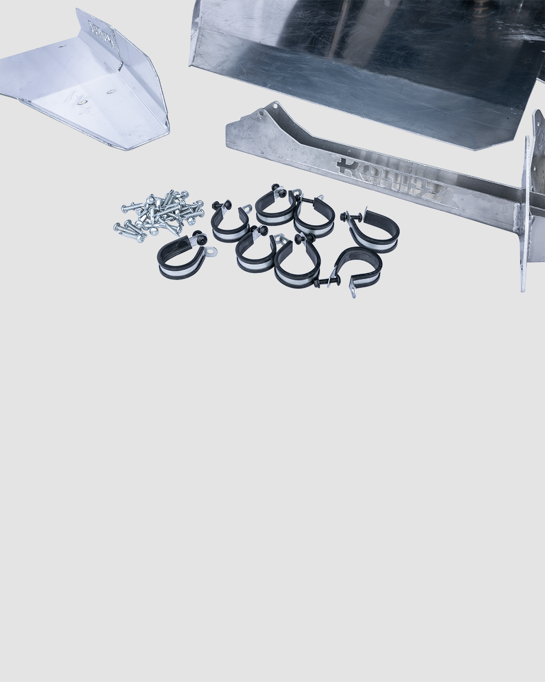 KIT SKID PLATE p/ POLARIS XP1000 (ANTIGO) COMPLETO