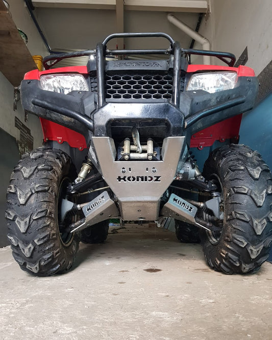 PEÇA CENTRAL DO SKID PLATE HONDA FOUTRAX 420 2014 EM DIANTE