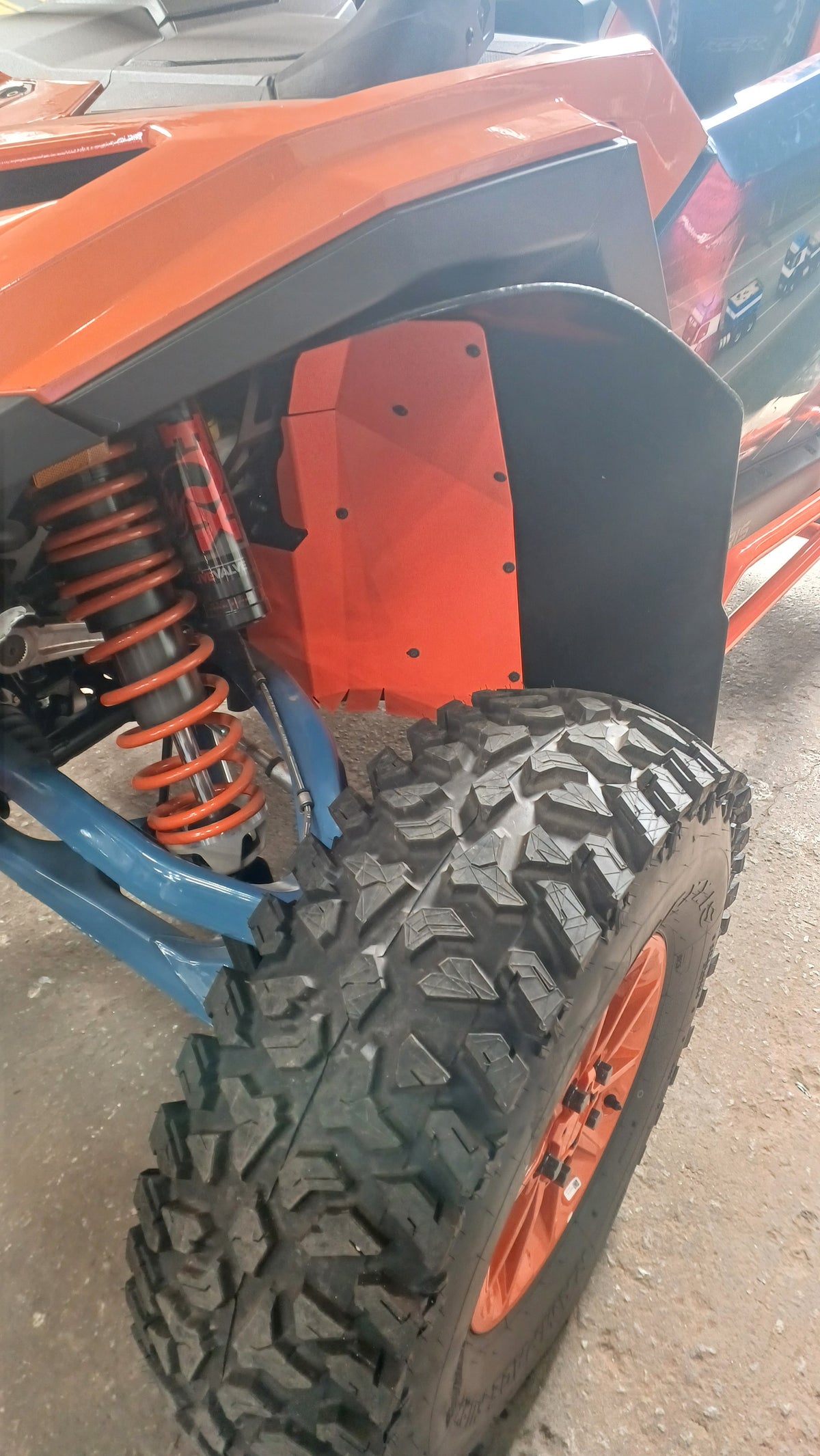 PROTETOR DE CAIXA DE RODA UTV RZR PRO R / PRO S / PRO XP (2025 EM DIANTE)
