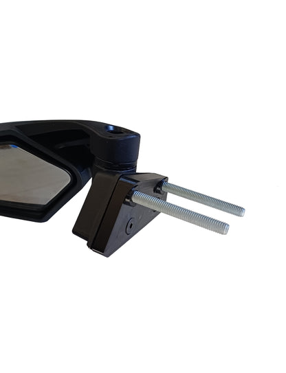 ADAPTADOR DE RETROVISOR MAVERICK X3 PARA GAIOLA DO MAVERICK R (O PAR)