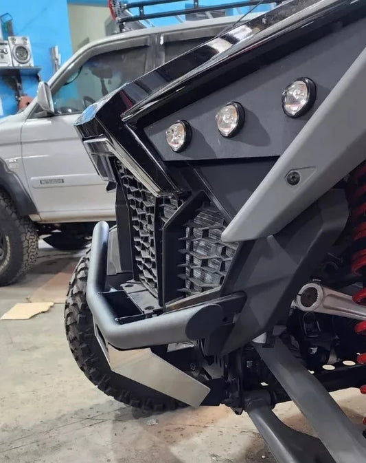 PARA-CHOQUE DIANTEIRO C/ BASE DE GUINCHO RZR PRO R / PRO S / TURBO R