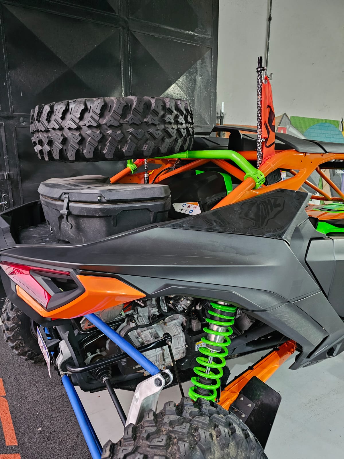 SUPORTE DE ESTEPE MAVERICK R - SUPERIOR HORIZONTAL