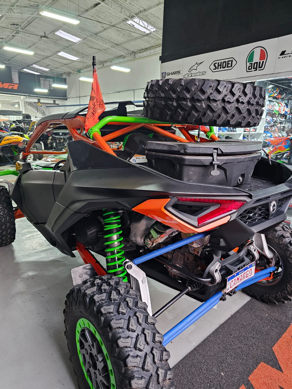 SUPORTE DE ESTEPE MAVERICK R - SUPERIOR HORIZONTAL