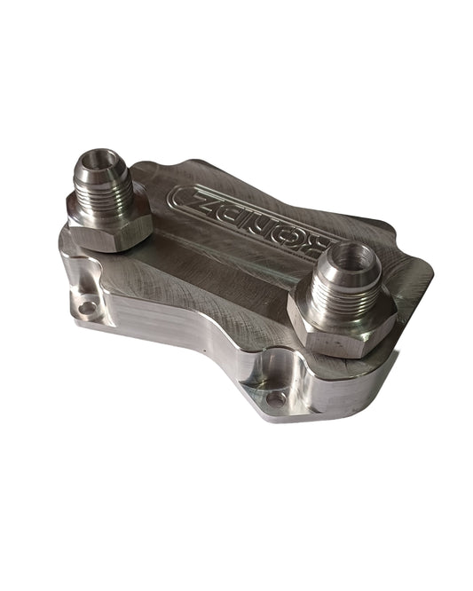FLANGE DE RADIADOR DE ÓLEO DO CAMBIO UTV MAVERICK R