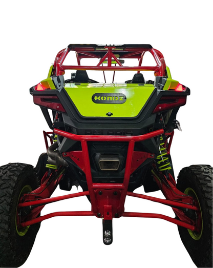 PARA-CHOQUE TRASEIRO POLARIS RZR PRO R COM RECEPTOR DE ENGATE