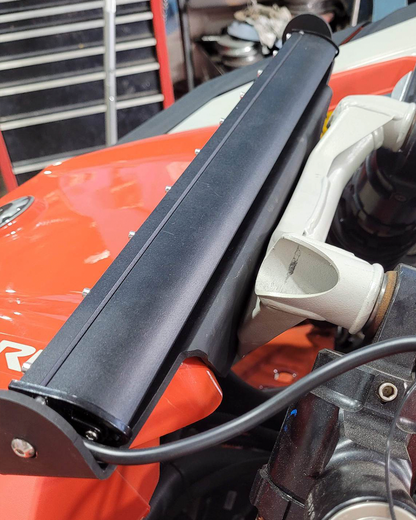 SUPORTE BARRA DE LED 340MM SUSPENSÃO DIANTEIRA MAVERICK X3