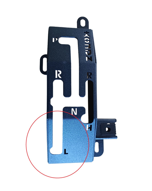 SHIFT PLATE MAVERICK X3 - RACING (EM AÇO)