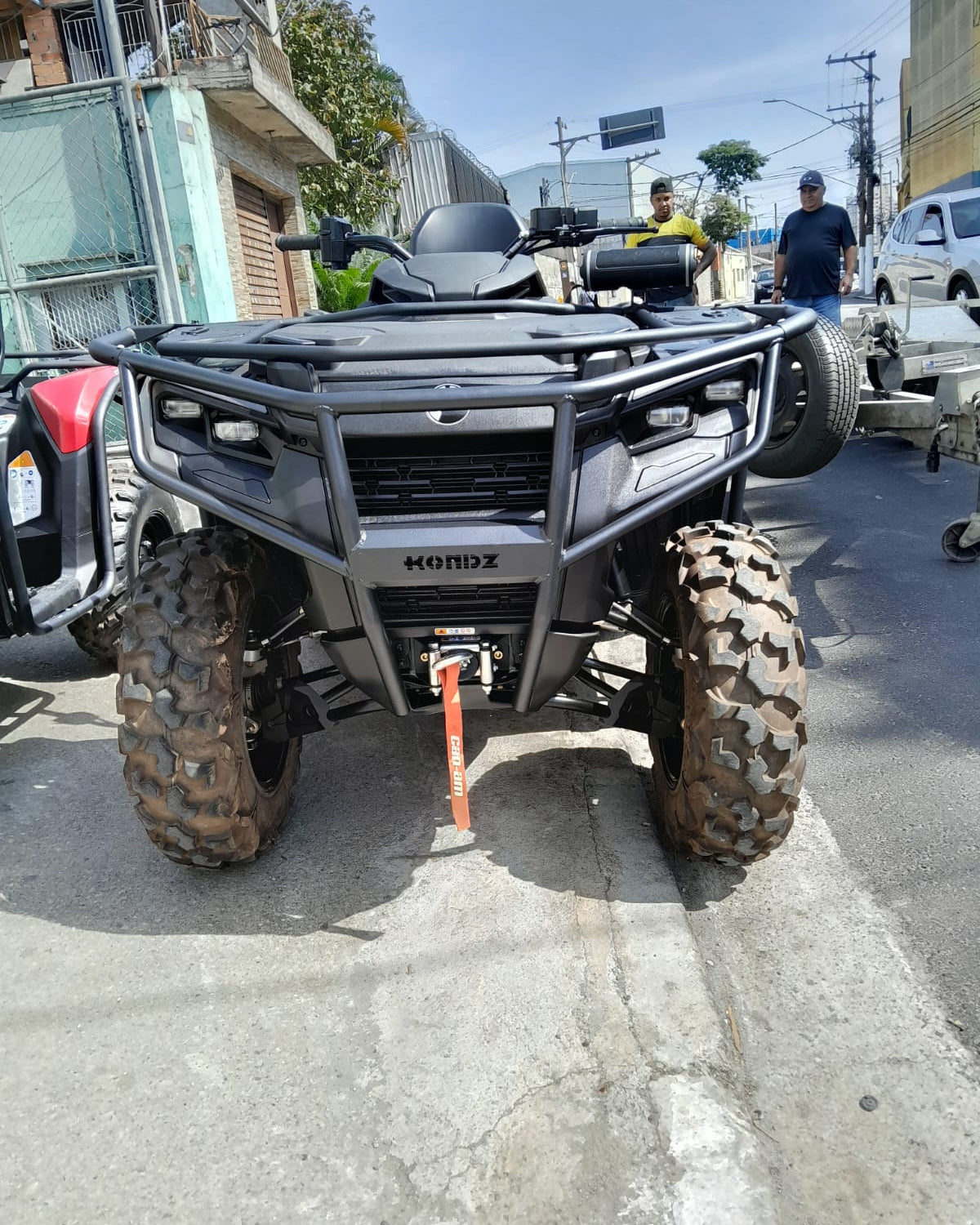 PARA-CHOQUE DIANTEIRO PARA QUADRICICLO CAN-AM OUTLANDER 500
