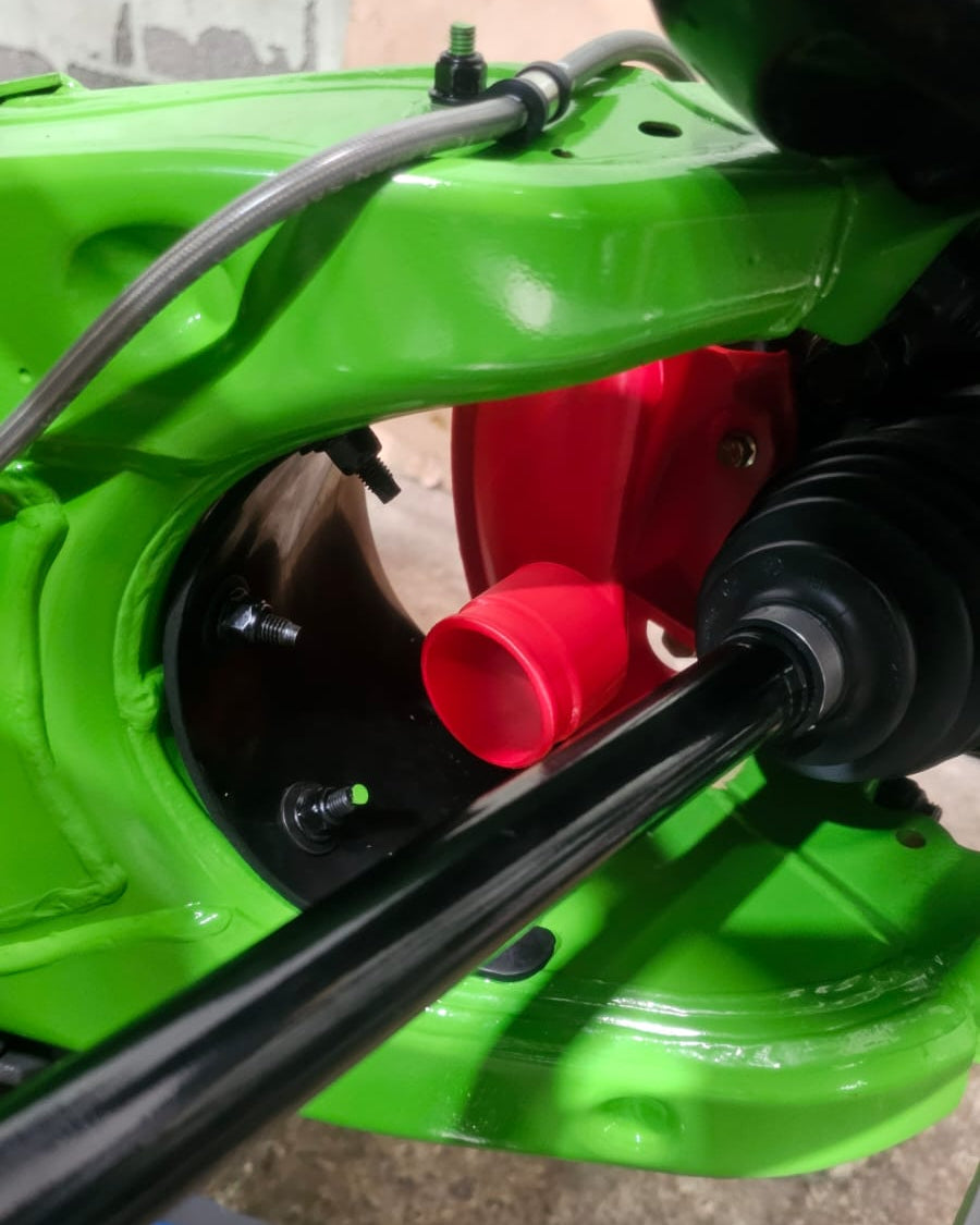 PROTEÇÃO + VENTILAÇÂO DE PINÇA DE FREIO TRASEIRO PARA CAN-AM MAVERICK R
