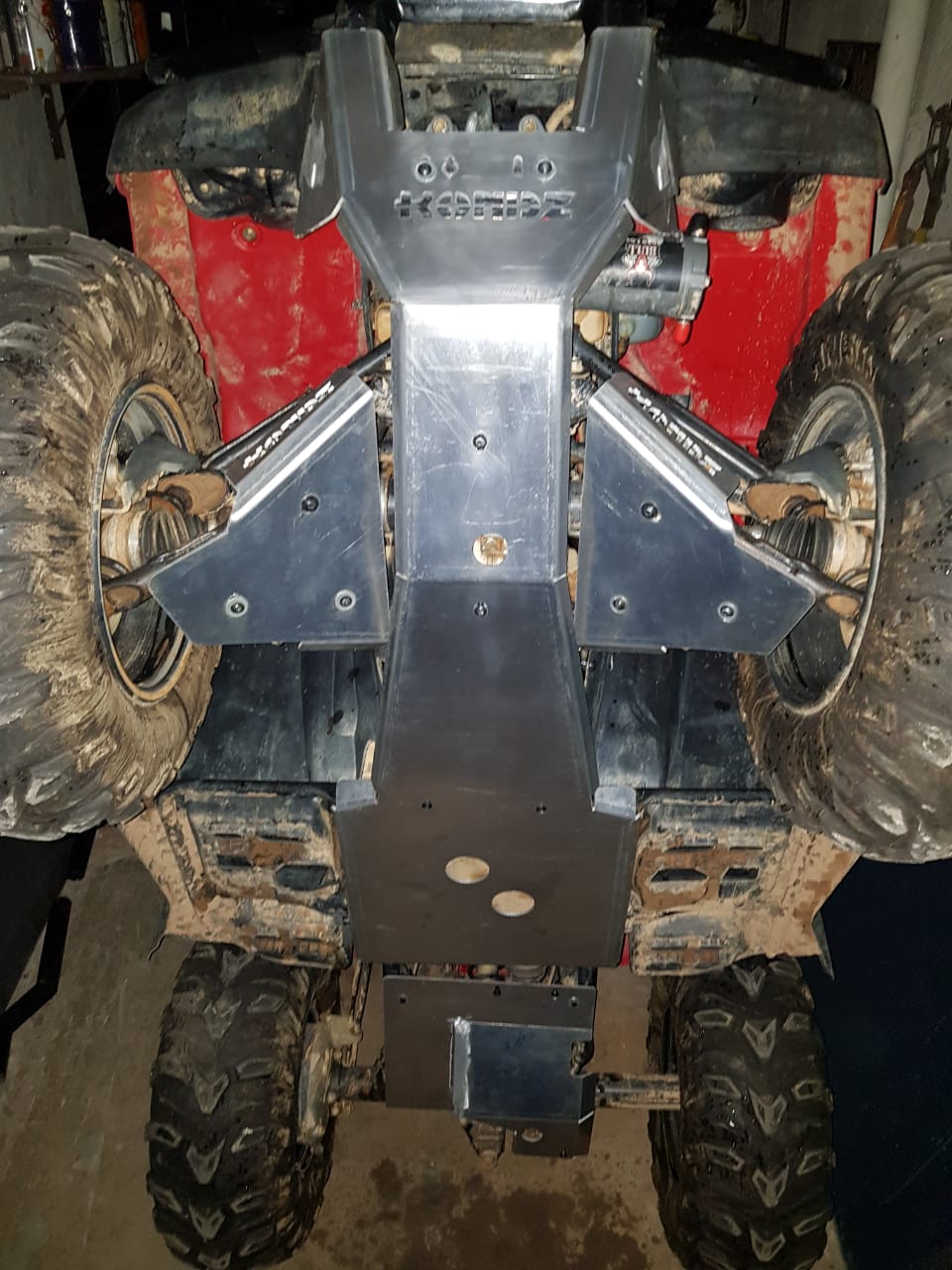 SKID PLATE COMPLETO PARA HONDA FOUTRAX 420 A PARTIR DE 2014