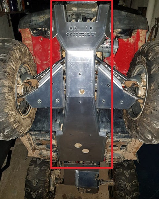 PEÇA CENTRAL DO SKID PLATE - p/ HONDA FOUTRAX 420 a partir de 2014