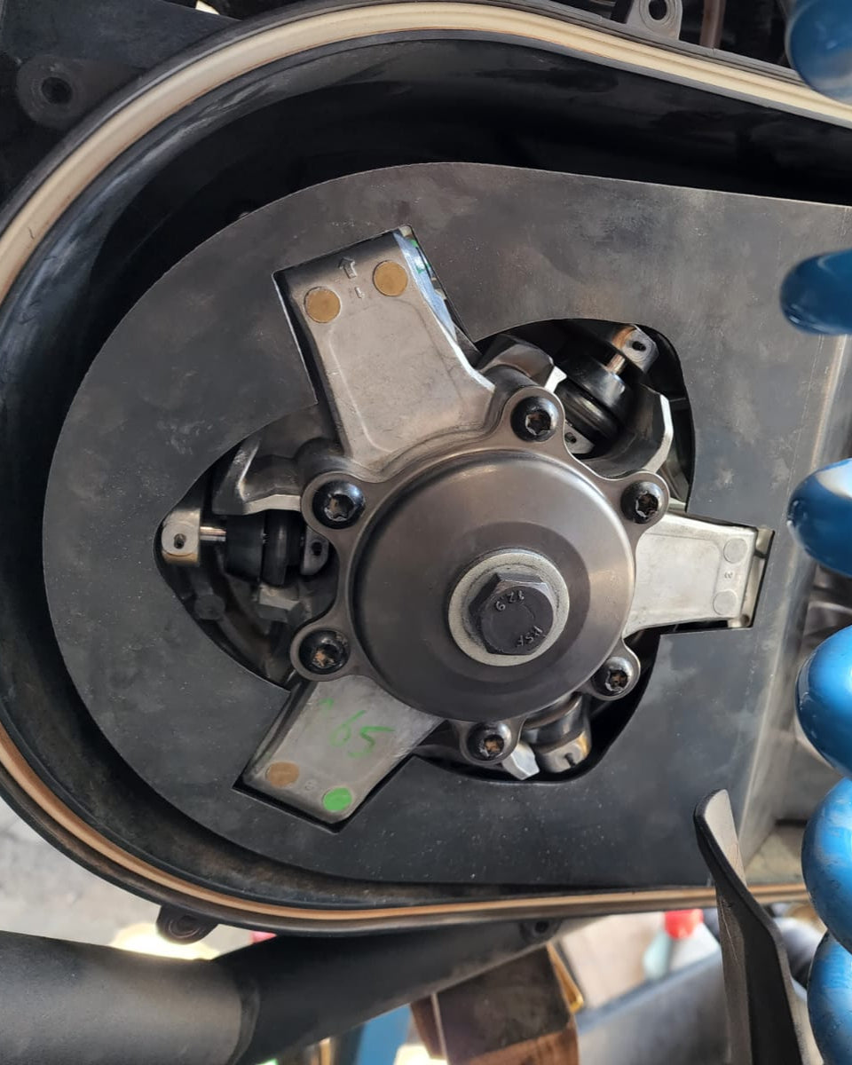 CHAPA DE TRAVAR POLIA DO CVT MAVERICK X3 2022+