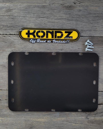 NUMBER PLATE TRASEIRO