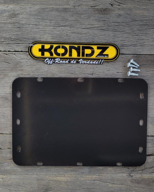 NUMBER PLATE TRASEIRO