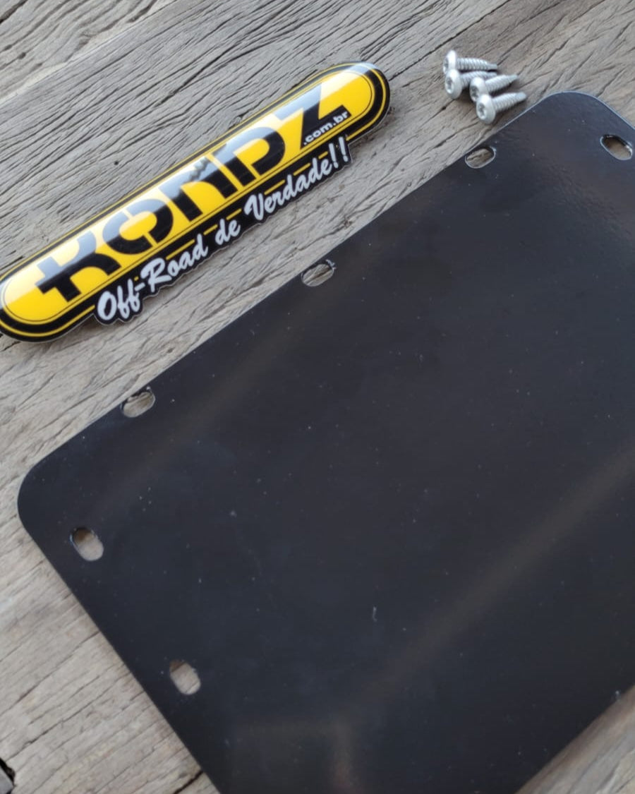 NUMBER PLATE TRASEIRO